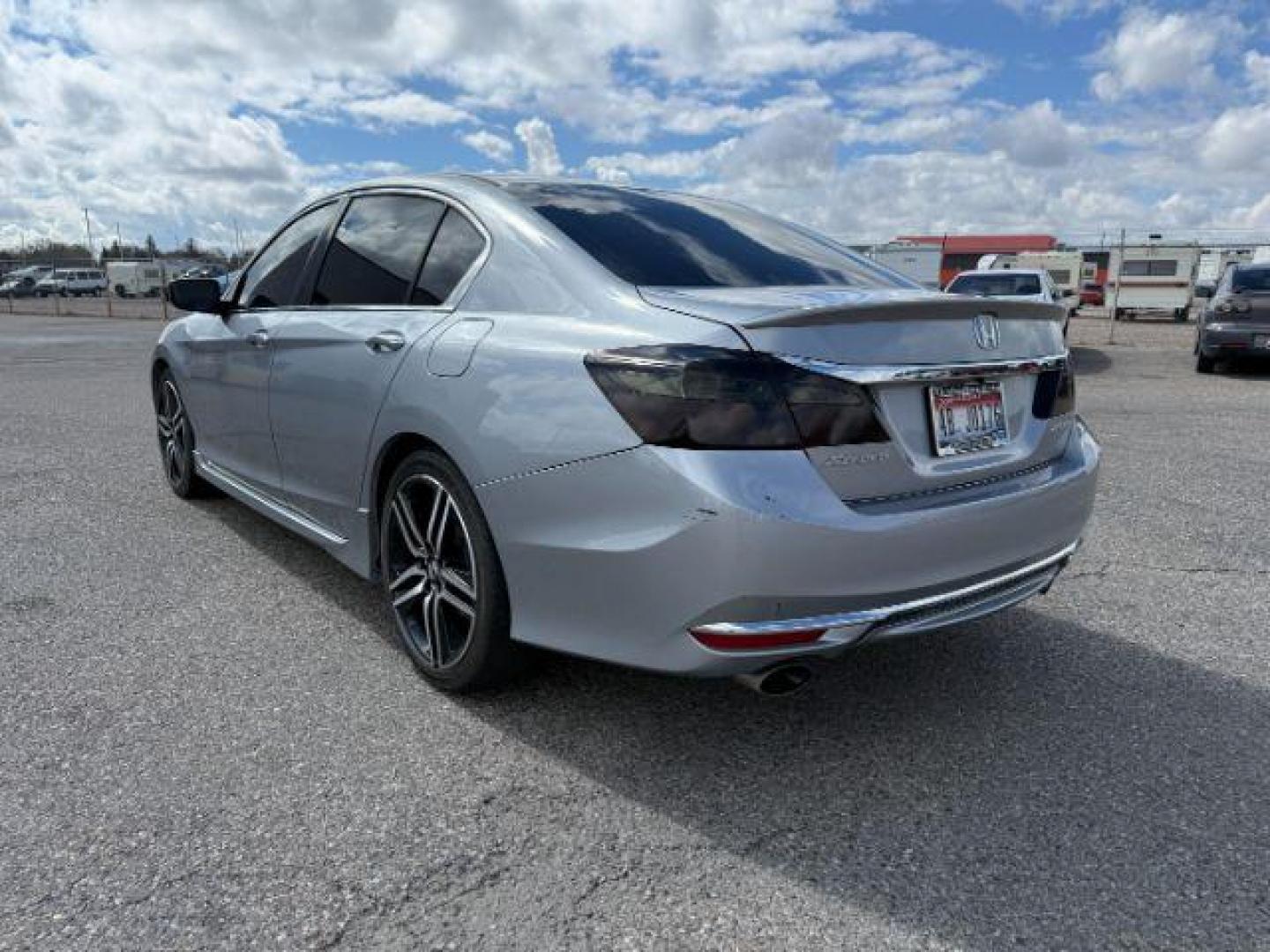 2017 SILVER /Black Honda Accord (1HGCR2F50HA) with an 24L I-4 gasoline direct injection engine, Automatic transmission, located at 1175 N Woodruff Ave, Idaho Falls, ID, 83401, 43.506901, -111.999657 - At Timberline Auto, finding a great deal on your next vehicle is always easy! Our experienced sales staff's goal is to help find you the right vehicle at the right price! Our knowledgeable finance department has options for almost any credit score. We offer extended service contract options to prote - Photo#2