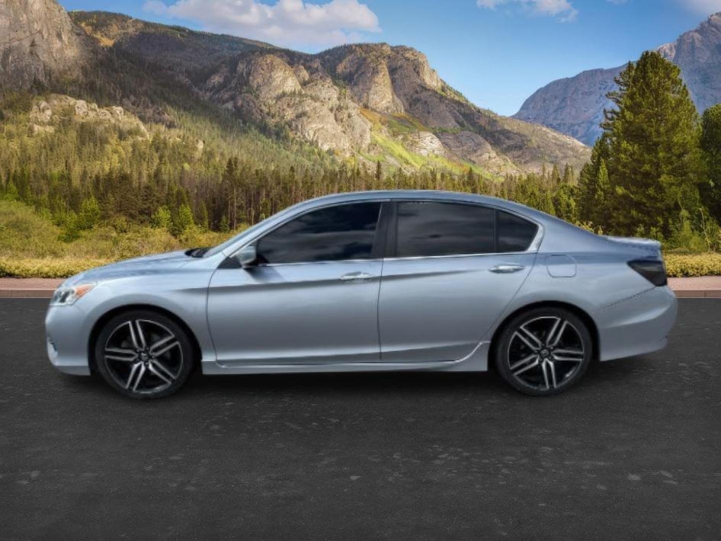 2017 SILVER /Black Honda Accord Sport (1HGCR2F50HA) with an 2.4L I-4 gasoline direct injection engine, AUTOMATIC transmission - At Timberline Auto, finding a great deal on your next vehicle is always easy! Our experienced sales staff's goal is to help find you the right vehicle at the right price! Our knowledgeable finance department has options for almost any credit score. We offer extended service contract options to prote - Photo#1