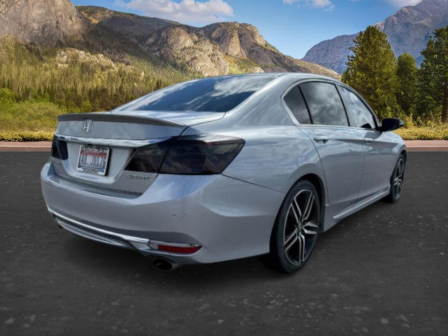 2017 SILVER /Black Honda Accord Sport (1HGCR2F50HA) with an 2.4L I-4 gasoline direct injection engine, AUTOMATIC transmission - At Timberline Auto, finding a great deal on your next vehicle is always easy! Our experienced sales staff's goal is to help find you the right vehicle at the right price! Our knowledgeable finance department has options for almost any credit score. We offer extended service contract options to prote - Photo#4