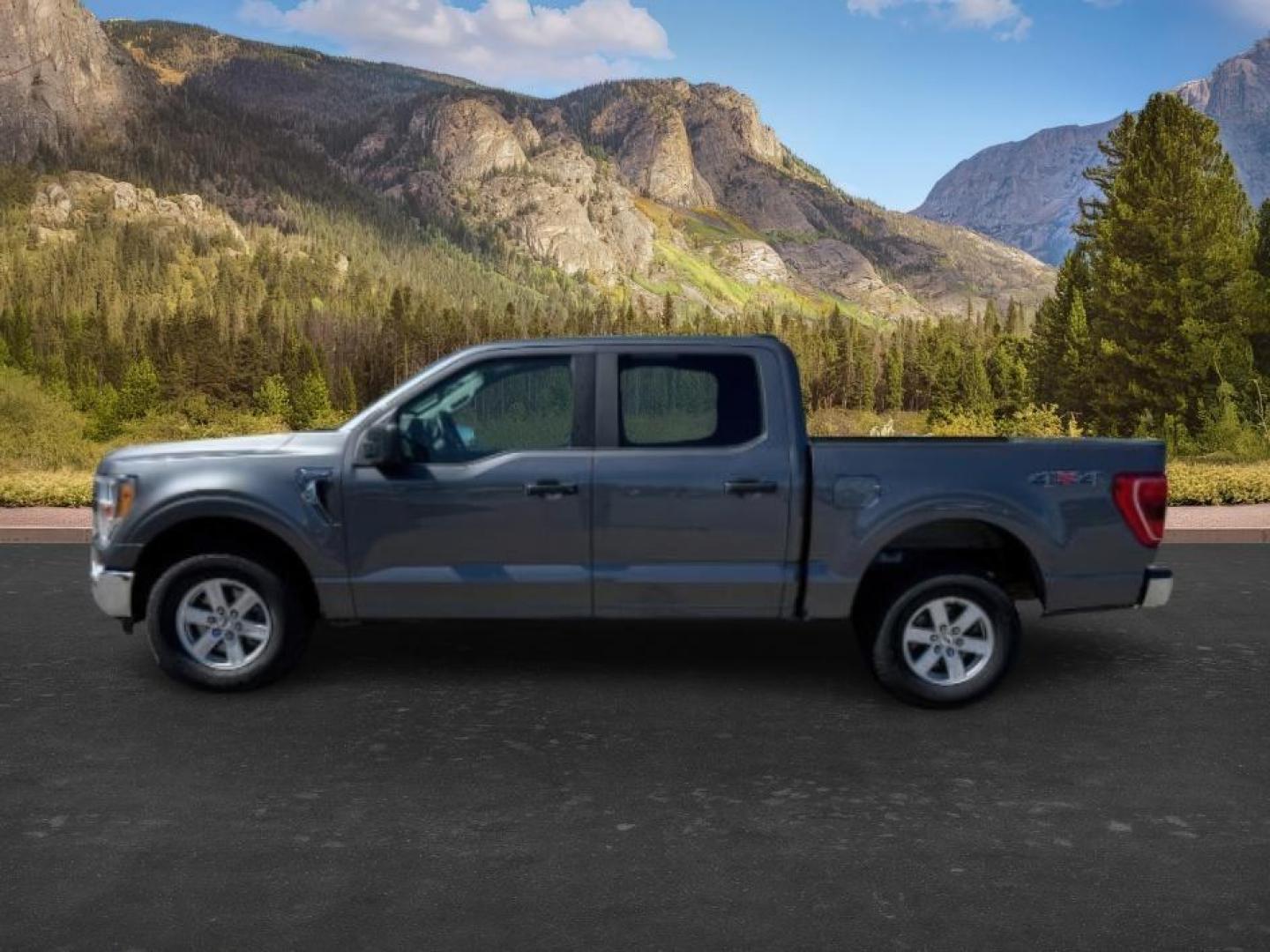 2021 GRAY /Black Ford F-150 XLT (1FTFW1E59MF) with an 5L V-8 port/direct injection engine, AUTOMATIC transmission - At Timberline Auto, finding a great deal on your next vehicle is always easy! Our experienced sales staff's goal is to help find you the right vehicle at the right price! Our knowledgeable finance department has options for almost any credit score. We offer extended service contract options to prote - Photo#1