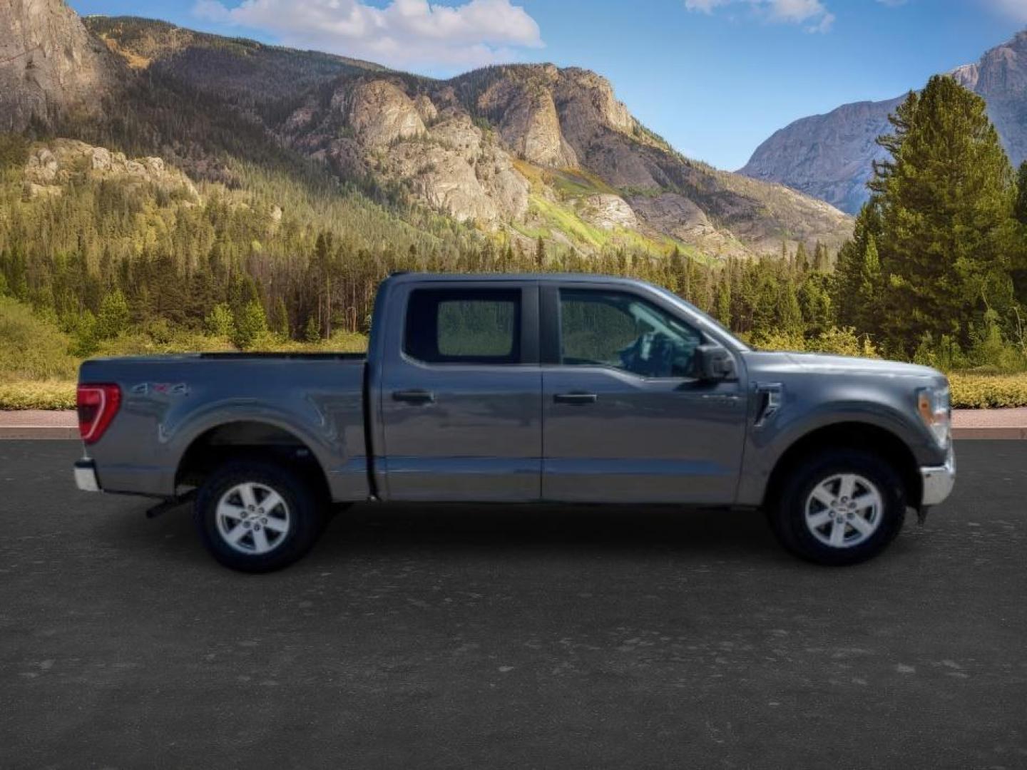 2021 GRAY /Black Ford F-150 XLT (1FTFW1E59MF) with an 5L V-8 port/direct injection engine, AUTOMATIC transmission - At Timberline Auto, finding a great deal on your next vehicle is always easy! Our experienced sales staff's goal is to help find you the right vehicle at the right price! Our knowledgeable finance department has options for almost any credit score. We offer extended service contract options to prote - Photo#7