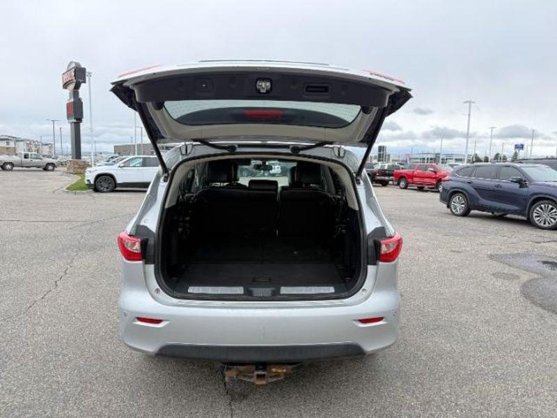 2013 Liquid Platinum /Graphite INFINITI JX35 Base (5N1AL0MM9DC) with an V6, 3.5L engine, CVT transmission, located at 1175 N Woodruff Ave, Idaho Falls, ID, 83401, 43.506901, -111.999657 - <b>Vehicle Details</b><br>Experience refined versatility in this pre-owned 2013 INFINITI JX35 Base AWD, now available in Idaho Falls, ID. Powered by a strong V6, 3.5L gasoline engine, this luxury crossover delivers confident performance, smooth acceleration, and the composed handling you want for da- Photo#5