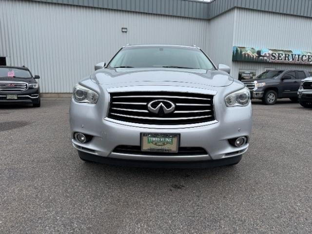 2013 SILVER /CLOTH Infiniti JX35 (5N1AL0MM9DC) with an 35L V6 engine, Automatic transmission, located at 1175 N Woodruff Ave, Idaho Falls, ID, 83401, 43.506901, -111.999657 - 2013 Infiniti JX35 powered by a 3.5L V6 engine paired with a CVT automatic transmission. Premium 7-passenger luxury SUV offering strong everyday performance and smooth highway driving. Features include leather-appointed seating, three-row configuration, tri-zone climate control, Bluetooth connectivi - Photo#39