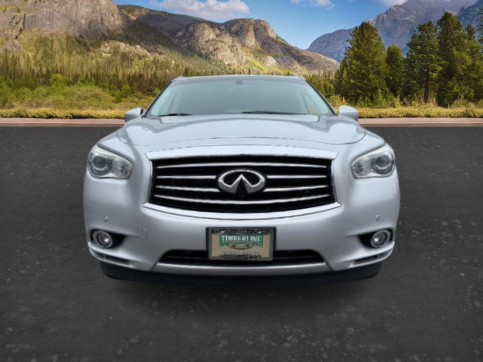 2013 SILVER /CLOTH Infiniti JX35 (5N1AL0MM9DC) with an 35L V6 engine, Automatic transmission, located at 1175 N Woodruff Ave, Idaho Falls, ID, 83401, 43.506901, -111.999657 - 2013 Infiniti JX35 powered by a 3.5L V6 engine paired with a CVT automatic transmission. Premium 7-passenger luxury SUV offering strong everyday performance and smooth highway driving. Features include leather-appointed seating, three-row configuration, tri-zone climate control, Bluetooth connectivi - Photo#11