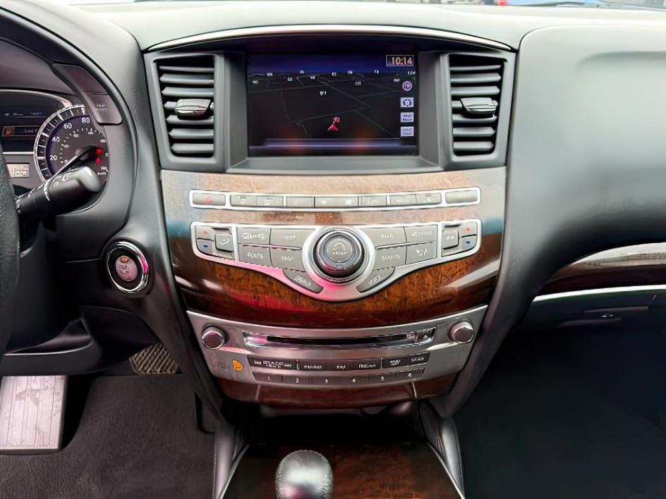 2013 SILVER /CLOTH Infiniti JX35 (5N1AL0MM9DC) with an 35L V6 engine, Automatic transmission, located at 1175 N Woodruff Ave, Idaho Falls, ID, 83401, 43.506901, -111.999657 - 2013 Infiniti JX35 powered by a 3.5L V6 engine paired with a CVT automatic transmission. Premium 7-passenger luxury SUV offering strong everyday performance and smooth highway driving. Features include leather-appointed seating, three-row configuration, tri-zone climate control, Bluetooth connectivi - Photo#18