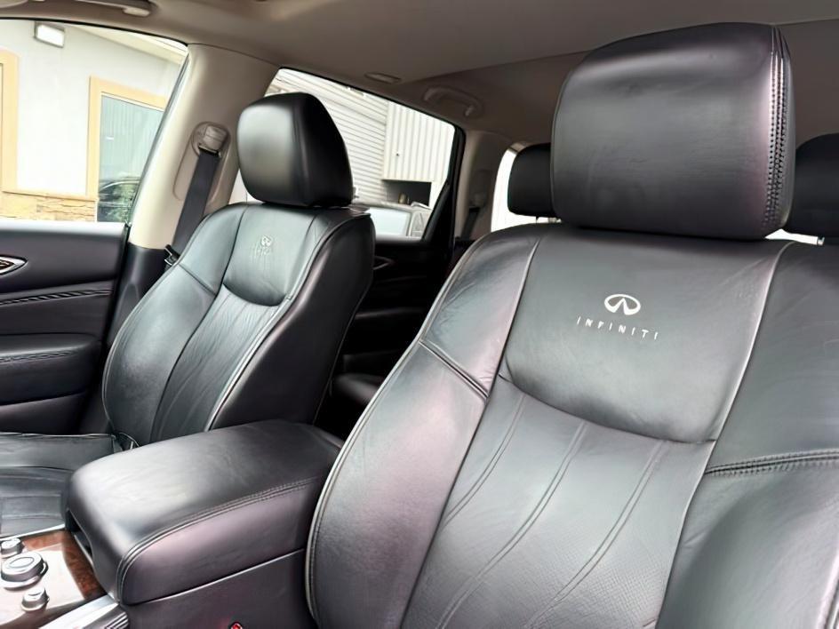 2013 SILVER /CLOTH Infiniti JX35 (5N1AL0MM9DC) with an 35L V6 engine, Automatic transmission, located at 1175 N Woodruff Ave, Idaho Falls, ID, 83401, 43.506901, -111.999657 - 2013 Infiniti JX35 powered by a 3.5L V6 engine paired with a CVT automatic transmission. Premium 7-passenger luxury SUV offering strong everyday performance and smooth highway driving. Features include leather-appointed seating, three-row configuration, tri-zone climate control, Bluetooth connectivi - Photo#23