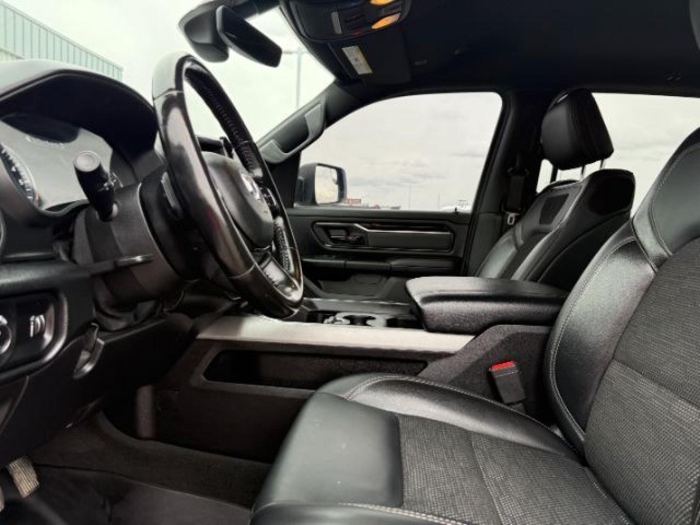 2021 SILVER /Black Ram 1500 Lone Star Crew Cab 4x4 5'7 Box (1C6SRFFT6MN) with an HEMI 5.7L V-8 variable valve control engine, AUTOMATIC transmission, located at 1235 N Woodruff Ave., Idaho Falls, 83401, (208) 523-1053, 43.507172, -112.000488 - At Timberline Auto, finding a great deal on your next vehicle is always easy! Our experienced sales staff goal is to help find you the right vehicle at the right price! Our knowledgeable finance department has options for almost any credit score. We offer extended service contract options to prot - Photo#42