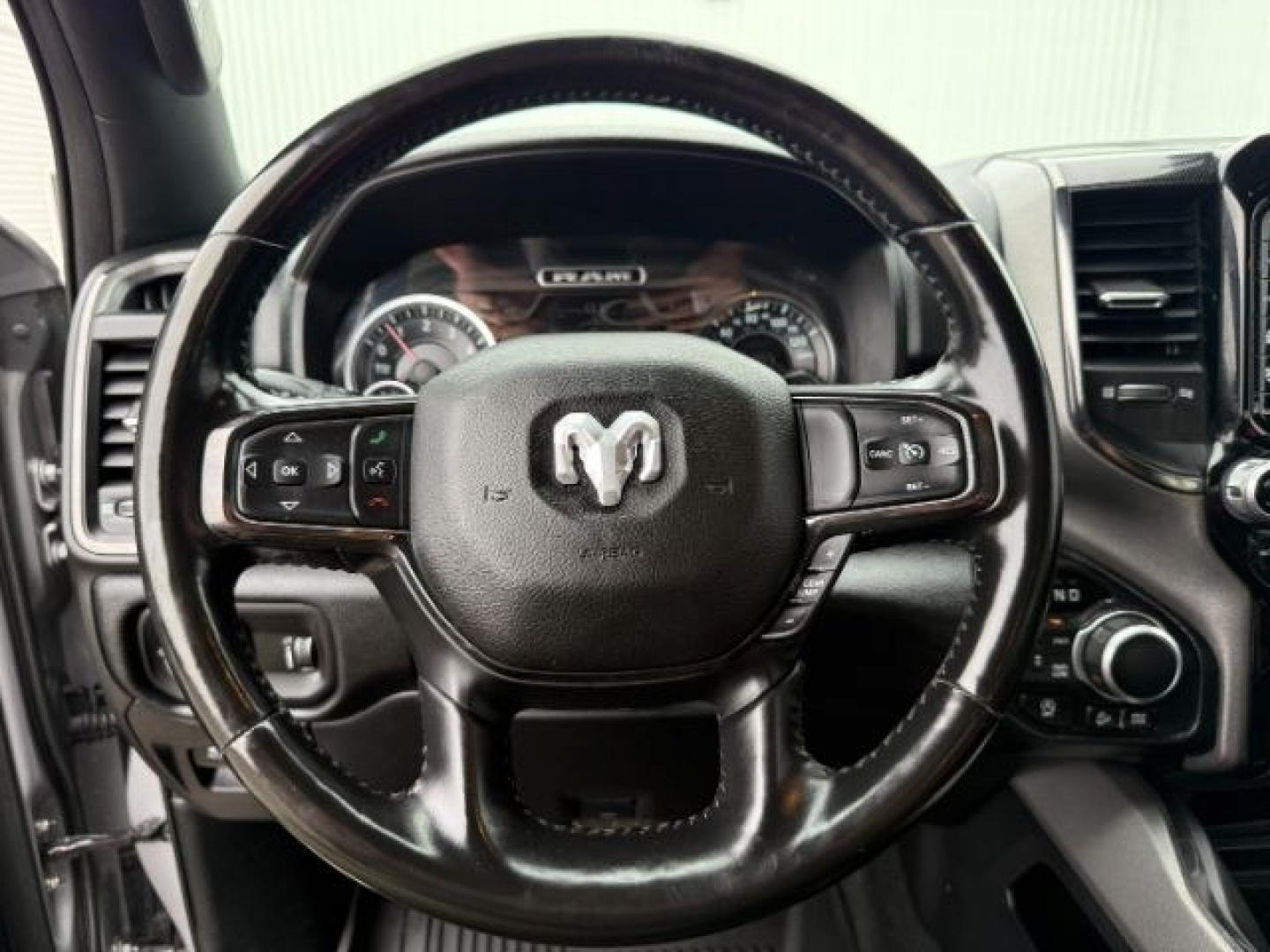 2021 SILVER /Black Ram 1500 Lone Star Crew Cab 4x4 5'7 Box (1C6SRFFT6MN) with an HEMI 5.7L V-8 variable valve control engine, AUTOMATIC transmission, located at 1235 N Woodruff Ave., Idaho Falls, 83401, (208) 523-1053, 43.507172, -112.000488 - At Timberline Auto, finding a great deal on your next vehicle is always easy! Our experienced sales staff goal is to help find you the right vehicle at the right price! Our knowledgeable finance department has options for almost any credit score. We offer extended service contract options to prot - Photo#44