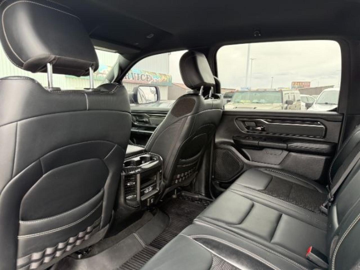 2021 SILVER /Black Ram 1500 Lone Star Crew Cab 4x4 5'7 Box (1C6SRFFT6MN) with an HEMI 5.7L V-8 variable valve control engine, AUTOMATIC transmission, located at 1235 N Woodruff Ave., Idaho Falls, 83401, (208) 523-1053, 43.507172, -112.000488 - At Timberline Auto, finding a great deal on your next vehicle is always easy! Our experienced sales staff goal is to help find you the right vehicle at the right price! Our knowledgeable finance department has options for almost any credit score. We offer extended service contract options to prot - Photo#56