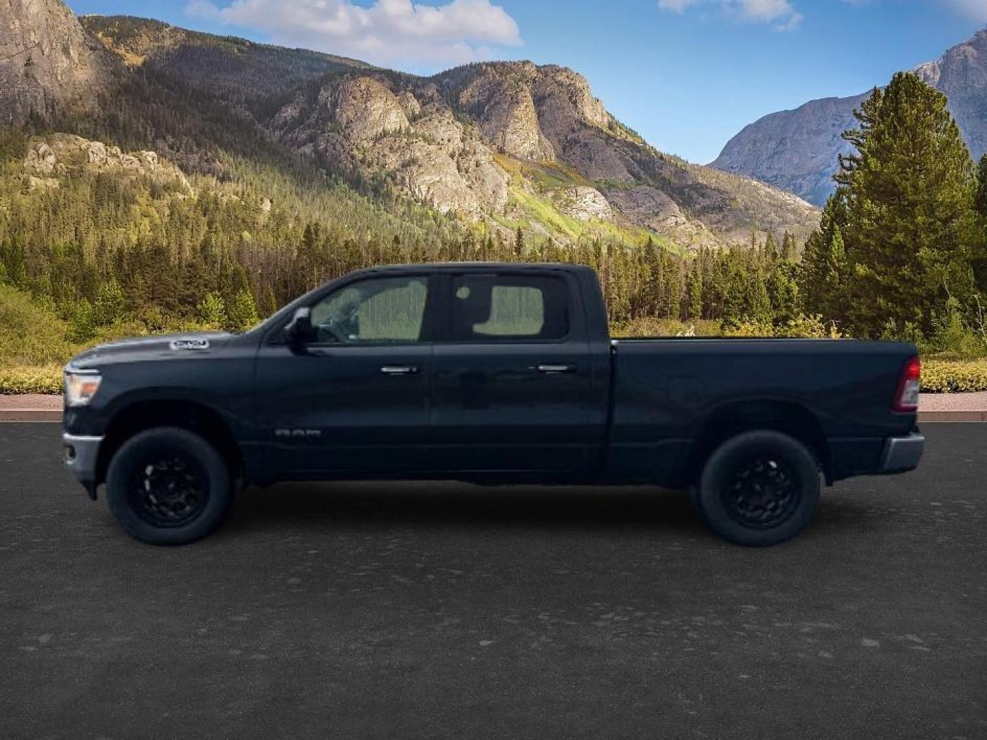 2019 GRAY /CLOTH Ram 1500 Crew Cab (1C6SRFMTXKN) with an 57L V8 engine, Automatic transmission, located at 1175 N Woodruff Ave, Idaho Falls, ID, 83401, 43.506901, -111.999657 - At Timberline Auto, finding a great deal on your next vehicle is always easy! Our experienced sales staff goal is to help find you the right vehicle at the right price! Our knowledgeable finance department has options for almost any credit score. We offer extended service contract options to prot - Photo#0