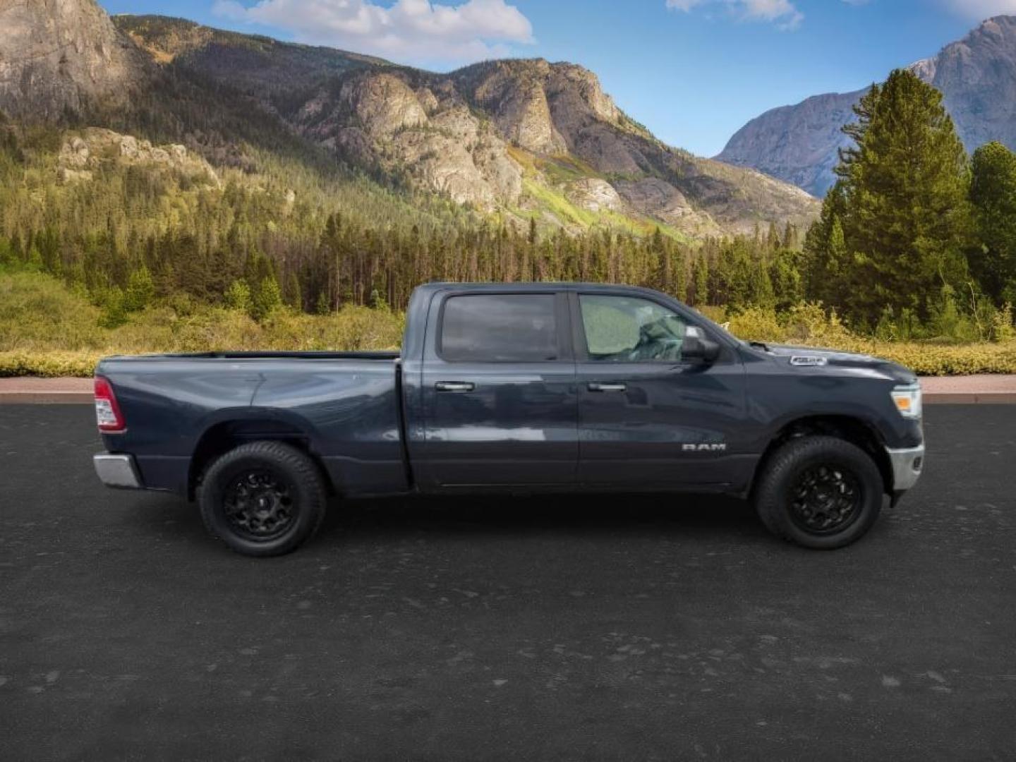 2019 GRAY /CLOTH Ram 1500 Crew Cab (1C6SRFMTXKN) with an 57L V8 engine, Automatic transmission, located at 1175 N Woodruff Ave, Idaho Falls, ID, 83401, 43.506901, -111.999657 - At Timberline Auto, finding a great deal on your next vehicle is always easy! Our experienced sales staff goal is to help find you the right vehicle at the right price! Our knowledgeable finance department has options for almost any credit score. We offer extended service contract options to prot - Photo#7