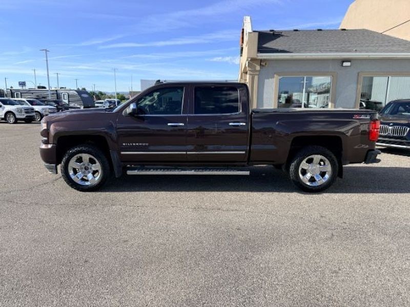 2016 Autumn Bronze Metallic /Cocoa/Dune Chevrolet Silverado LTZ (3GCUKSEC9GG) with an V8, 5.3L engine, 8-speed automatic transmission, located at 1175 N Woodruff Ave, Idaho Falls, ID, 83401, 43.506901, -111.999657 - <b>Vehicle Details</b><br>Looking for a capable full-size pickup in Idaho Falls, ID? This 2016 Chevrolet Silverado 1500 LTZ with 4WD and a V8 5.3L gasoline engine delivers the strength, refinement, and confidence you want in a pre-owned truck. Built to handle tough jobs and weekend adventures, the C- Photo#1