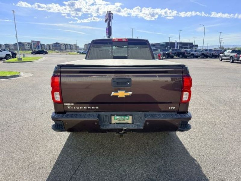 2016 Autumn Bronze Metallic /Cocoa/Dune Chevrolet Silverado LTZ (3GCUKSEC9GG) with an V8, 5.3L engine, 8-speed automatic transmission, located at 1175 N Woodruff Ave, Idaho Falls, ID, 83401, 43.506901, -111.999657 - <b>Vehicle Details</b><br>Looking for a capable full-size pickup in Idaho Falls, ID? This 2016 Chevrolet Silverado 1500 LTZ with 4WD and a V8 5.3L gasoline engine delivers the strength, refinement, and confidence you want in a pre-owned truck. Built to handle tough jobs and weekend adventures, the C- Photo#3