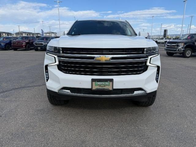 2023 WHITE /Jet Black Chevrolet Tahoe LT (1GNSKNKD5PR) with an EcoTec3 5.3L V-8 gasoline direct injection engine, AUTOMATIC transmission, located at 1235 N Woodruff Ave., Idaho Falls, 83401, (208) 523-1053, 43.507172, -112.000488- Photo#42