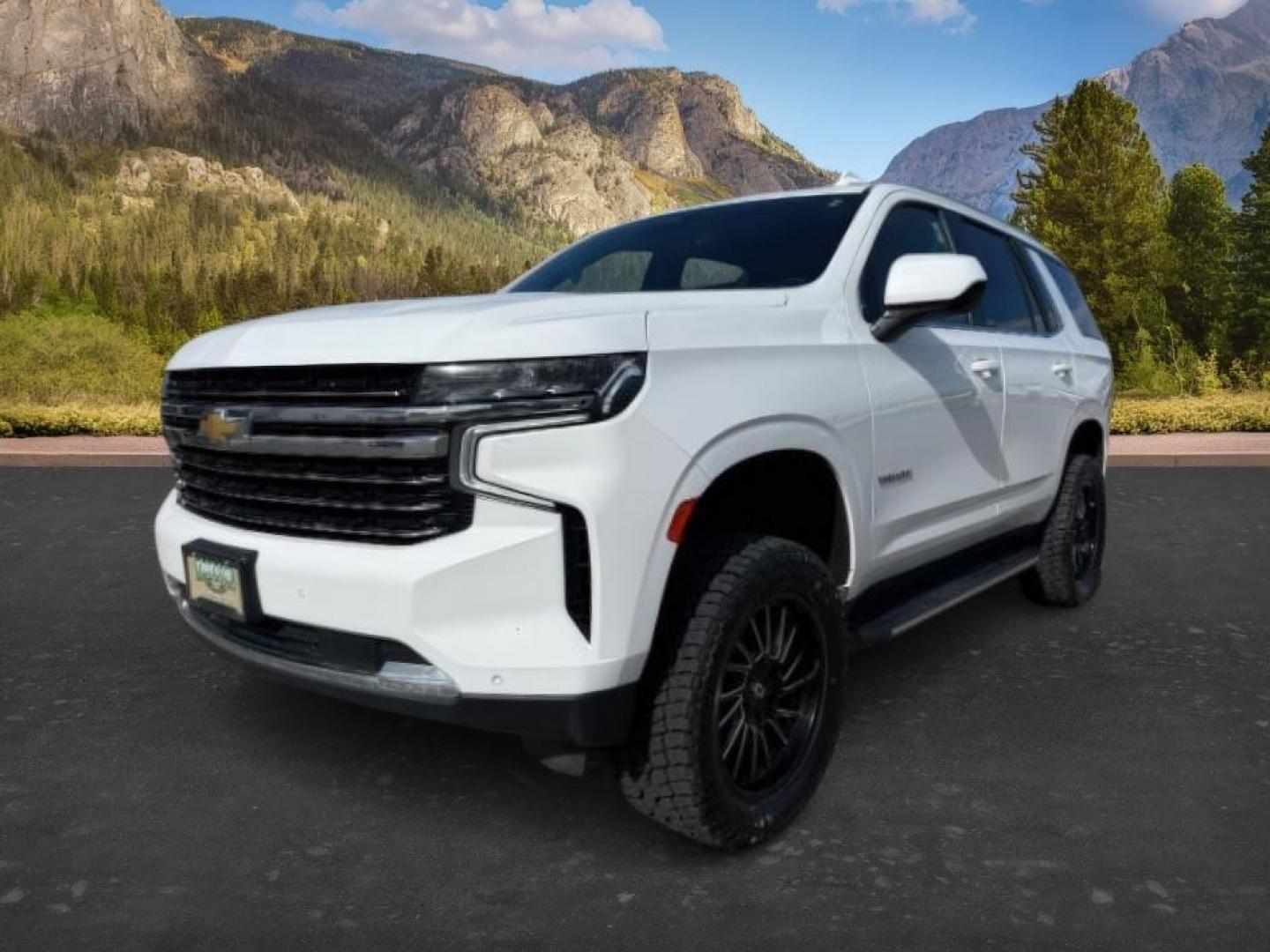2023 WHITE /Jet Black Chevrolet Tahoe (1GNSKNKD5PR) with an EcoTec3 53L V-8 gasoline direct injection engine, Automatic transmission, located at 1175 N Woodruff Ave, Idaho Falls, ID, 83401, 43.506901, -111.999657 - At Timberline Auto, finding a great deal on your next vehicle is always easy! Our experienced sales staff goal is to help find you the right vehicle at the right price! Our knowledgeable finance department has options for almost any credit score. We offer extended service contract options to prot - Photo#0