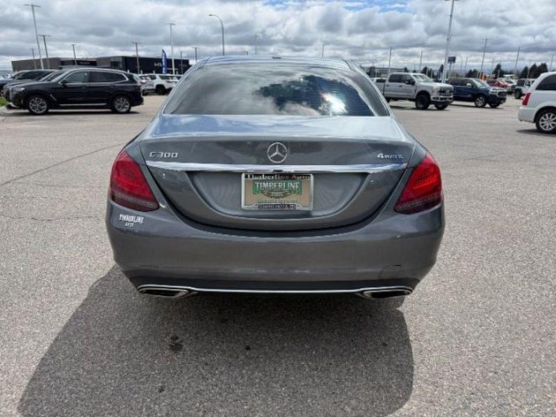 2019 Selenite Grey Metallic /Black Mercedes-Benz C-Class C300 4MATIC (WDDWF8EB7KR) with an 4 Cyl, 2.0L engine, 9-speed automatic transmission, located at 1175 N Woodruff Ave, Idaho Falls, ID, 83401, 43.506901, -111.999657 - <b>Vehicle Details</b><br>Elevate your daily drive with this pre-owned 2019 Mercedes-Benz Mercedes-Benz C-Class C300 4MATIC for sale in Idaho Falls, ID. This luxury sedan blends refined style, confident performance, and everyday comfort in one impressive package. Powered by a 4-cylinder 2.0L gasolin- Photo#3