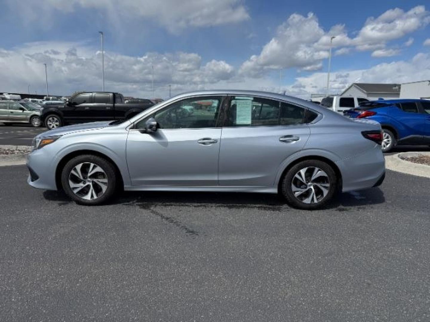 2021 SILVER /Slate Black Subaru Legacy (4S3BWAD60M3) with an 25L H-4 gasoline direct injection engine, Automatic transmission, located at 1175 N Woodruff Ave, Idaho Falls, ID, 83401, 43.506901, -111.999657 - Photo#1