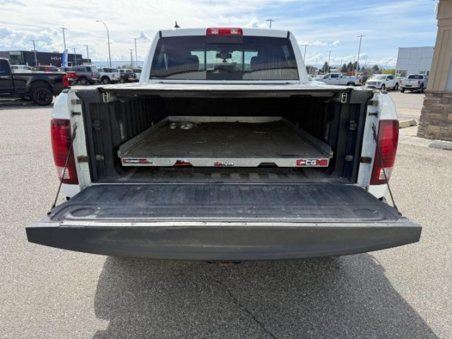 2017 Bright White Clearcoat /Red/Black Ram 1500 Rebel Crew Cab 4x4 5'7 Box (1C6RR7YT3HS) with an HEMI 5.7L V-8 variable valve control engine, AUTOMATIC transmission, located at 1235 N Woodruff Ave., Idaho Falls, 83401, (208) 523-1053, 43.507172, -112.000488 - At Timberline Auto, finding a great deal on your next vehicle is always easy! Our experienced sales staff goal is to help find you the right vehicle at the right price! Our knowledgeable finance department has options for almost any credit score. We offer extended service contract options to prot - Photo#33