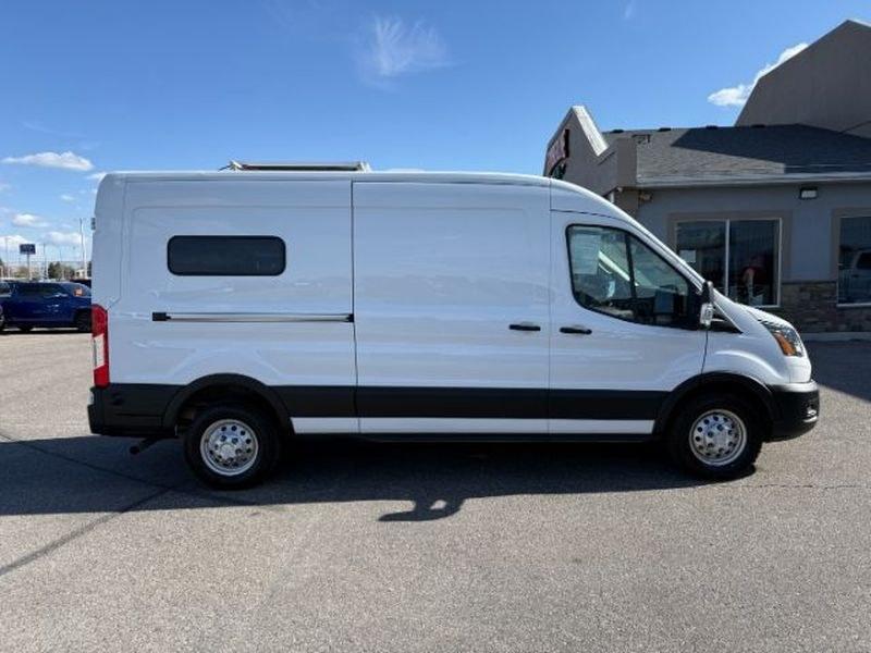 2021 Oxford White /Ebony Ford Transit Van Base (1FTBR2CG7MK) with an V6, 3.5L engine, 10-speed automatic transmission, located at 1175 N Woodruff Ave, Idaho Falls, ID, 83401, 43.506901, -111.999657 - <b>Vehicle Details</b><br>This 2021 Ford Transit Van EL T-250 Med Roof Slide Base is a versatile and capable full-size van designed to handle demanding commercial and passenger transport needs with confidence. With only 32,484 miles, it offers plenty of life left for business use, fleet expansion, o- Photo#7