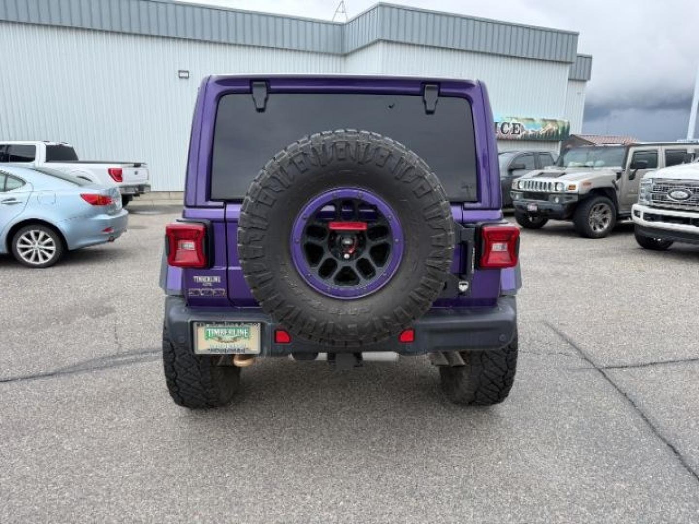 2023 PURPLE /Black Jeep Wrangler 4-Door Rubicon 392 4x4 (1C4JJXSJ6PW) with an HEMI 6.4L V-8 premium unleaded engine, AUTOMATIC transmission, located at 1235 N Woodruff Ave., Idaho Falls, 83401, (208) 523-1053, 43.507172, -112.000488 - At Timberline Auto, finding a great deal on your next vehicle is always easy! Our experienced sales staff goal is to help find you the right vehicle at the right price! Our knowledgeable finance department has options for almost any credit score. We offer extended service contract options to prot - Photo#33