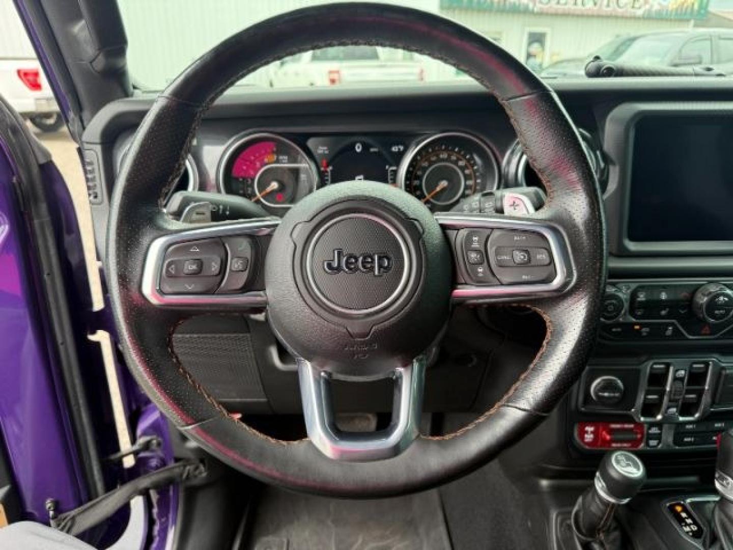 2023 PURPLE /Black Jeep Wrangler 4-Door Rubicon 392 4x4 (1C4JJXSJ6PW) with an HEMI 6.4L V-8 premium unleaded engine, AUTOMATIC transmission, located at 1235 N Woodruff Ave., Idaho Falls, 83401, (208) 523-1053, 43.507172, -112.000488 - At Timberline Auto, finding a great deal on your next vehicle is always easy! Our experienced sales staff goal is to help find you the right vehicle at the right price! Our knowledgeable finance department has options for almost any credit score. We offer extended service contract options to prot - Photo#46