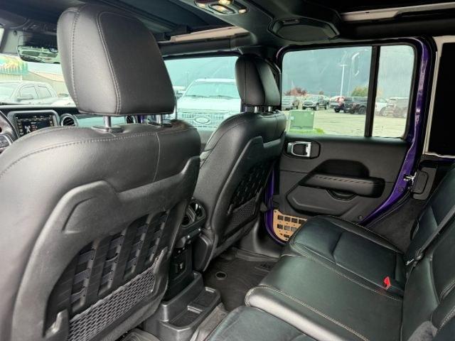 2023 PURPLE /Black Jeep Wrangler 4-Door Rubicon 392 4x4 (1C4JJXSJ6PW) with an HEMI 6.4L V-8 premium unleaded engine, AUTOMATIC transmission, located at 1235 N Woodruff Ave., Idaho Falls, 83401, (208) 523-1053, 43.507172, -112.000488 - At Timberline Auto, finding a great deal on your next vehicle is always easy! Our experienced sales staff goal is to help find you the right vehicle at the right price! Our knowledgeable finance department has options for almost any credit score. We offer extended service contract options to prot - Photo#57