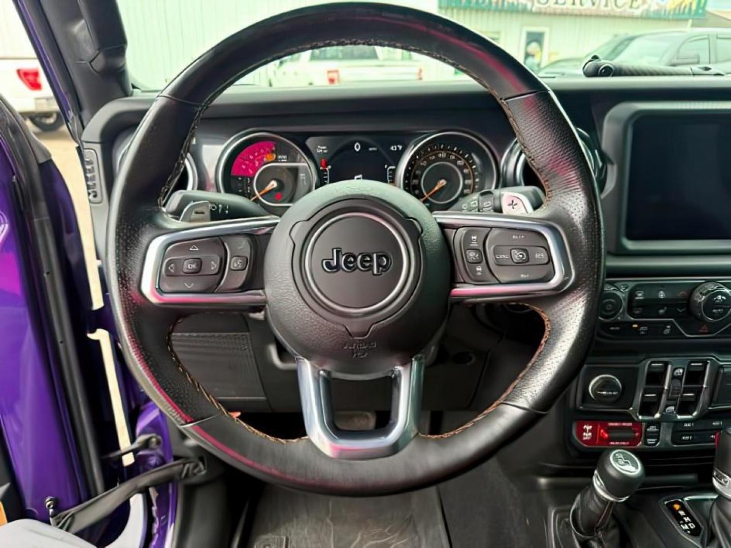 2023 PURPLE /Black Jeep Wrangler 4-Door Rubicon 392 4x4 (1C4JJXSJ6PW) with an HEMI 6.4L V-8 premium unleaded engine, AUTOMATIC transmission, located at 1235 N Woodruff Ave., Idaho Falls, 83401, (208) 523-1053, 43.507172, -112.000488 - At Timberline Auto, finding a great deal on your next vehicle is always easy! Our experienced sales staff goal is to help find you the right vehicle at the right price! Our knowledgeable finance department has options for almost any credit score. We offer extended service contract options to prot - Photo#16