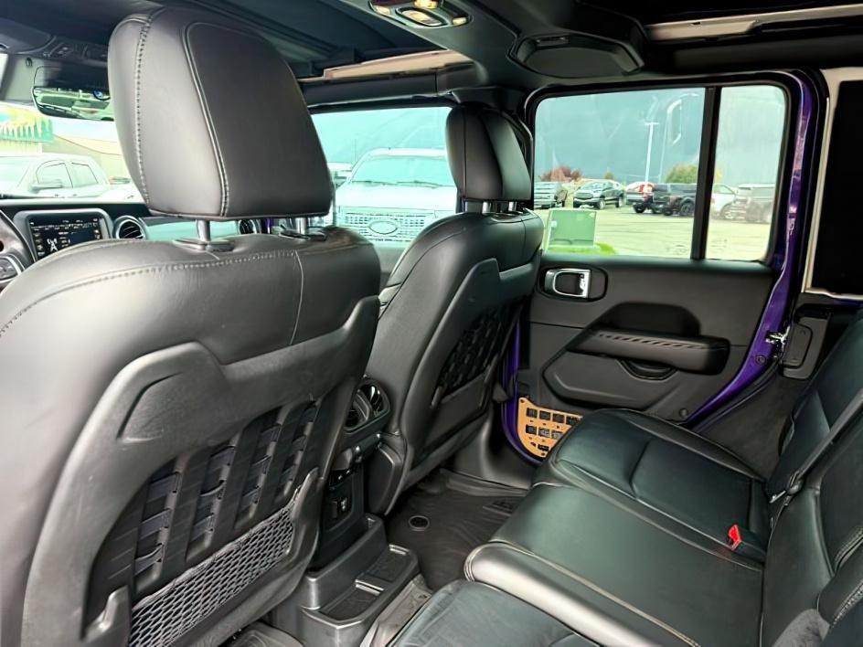 2023 PURPLE /Black Jeep Wrangler 4-Door Rubicon 392 4x4 (1C4JJXSJ6PW) with an HEMI 6.4L V-8 premium unleaded engine, AUTOMATIC transmission, located at 1235 N Woodruff Ave., Idaho Falls, 83401, (208) 523-1053, 43.507172, -112.000488 - At Timberline Auto, finding a great deal on your next vehicle is always easy! Our experienced sales staff goal is to help find you the right vehicle at the right price! Our knowledgeable finance department has options for almost any credit score. We offer extended service contract options to prot - Photo#27