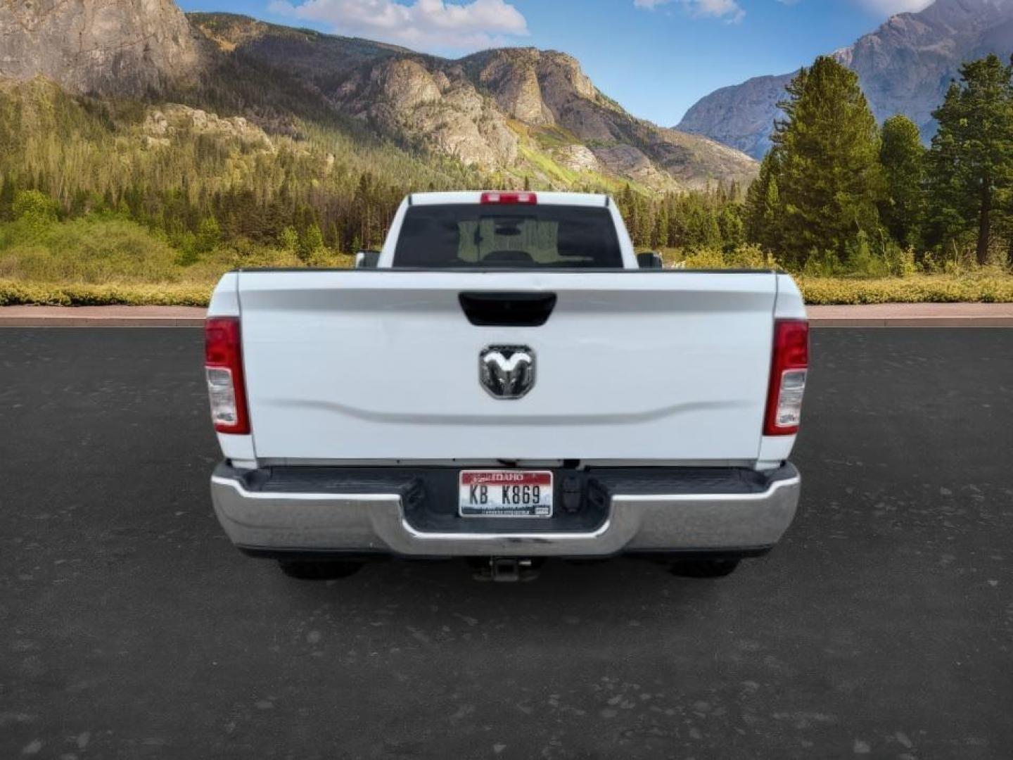 2020 WHITE /Diesel Gray/Black Ram 3500 Tradesman Regular Cab 4x4 8' Box (3C63R3AL1LG) with an Cummins High Output 6.7L I-6 diesel direct injecti engine, AUTOMATIC transmission, located at 1235 N Woodruff Ave., Idaho Falls, 83401, (208) 523-1053, 43.507172, -112.000488 - At Timberline Auto, finding a great deal on your next vehicle is always easy! Our experienced sales staff goal is to help find you the right vehicle at the right price! Our knowledgeable finance department has options for almost any credit score. We offer extended service contract options to prot - Photo#3