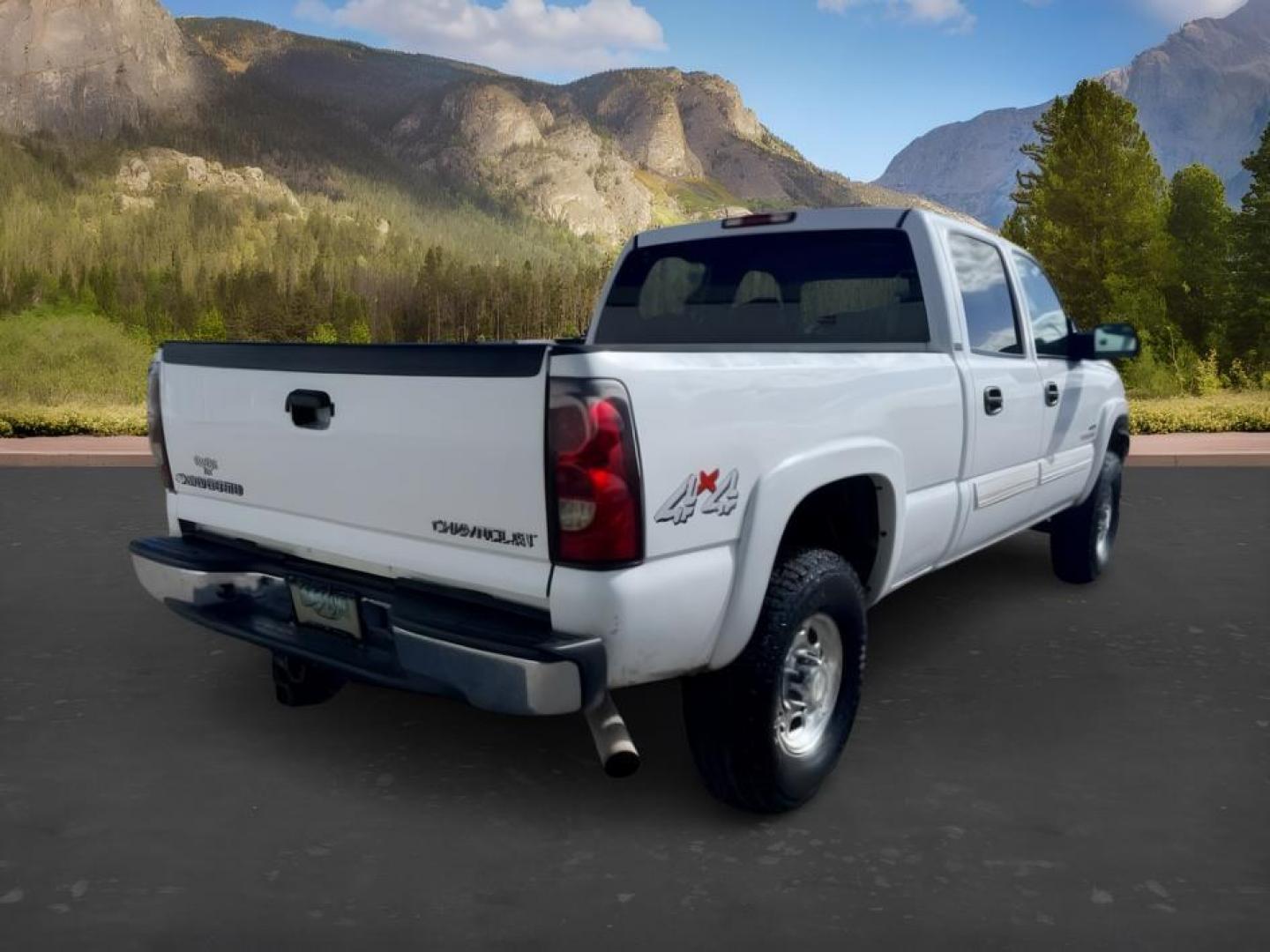 2004 WHITE /Medium Gray Chevrolet Silverado 2500HD (1GCHK23284F) with an Duramax 66L V-8 diesel direct injection engine, Automatic transmission, located at 1175 N Woodruff Ave, Idaho Falls, ID, 83401, 43.506901, -111.999657 - At Timberline Auto, finding a great deal on your next vehicle is always easy! Our experienced sales staff goal is to help find you the right vehicle at the right price! Our knowledgeable finance department has options for almost any credit score. We offer extended service contract options to prot- Photo#4