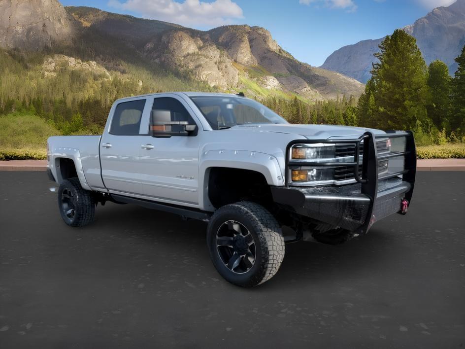 2015 SILVER /Dark Ash/Jet Black Chevrolet Silverado 3500HD (1GC4KZC85FF) with an 66L V8 16V OHV TURBO DIESEL engine, Automatic transmission, located at 1175 N Woodruff Ave, Idaho Falls, ID, 83401, 43.506901, -111.999657 - At Timberline Auto, finding a great deal on your next vehicle is always easy! Our experienced sales staff goal is to help find you the right vehicle at the right price! Our knowledgeable finance department has options for almost any credit score. We offer extended service contract options to prot- Photo#8