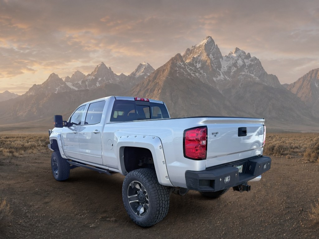 2015 Silver Ice Metallic /Jet Black Chevrolet Silverado LT (1GC4KZC85FF) with an V8, 6.6L engine, 6-speed automatic transmission, located at 1175 N Woodruff Ave, Idaho Falls, ID, 83401, 43.506901, -111.999657 - <b>Vehicle Details</b><br>Take command of serious capability with this pre-owned 2015 Chevrolet Silverado 3500 LT 4WD, a hardworking heavy-duty pickup built to handle demanding jobs and big adventures alike. Powered by a robust V8 6.6L Diesel engine, this Chevrolet Silverado 3500 delivers the streng- Photo#2