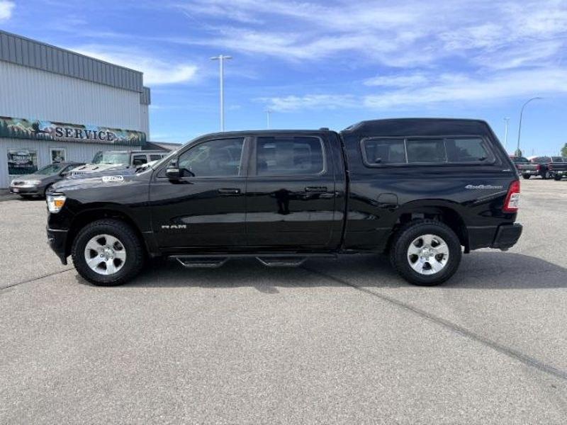 2020 Diamond Black Crystal Pearlcoat /Diesel Gray/Black Ram 1500 Big Horn (1C6SRFMM1LN) with an V6, 3.0L engine, 8-speed automatic transmission, located at 1175 N Woodruff Ave, Idaho Falls, ID, 83401, 43.506901, -111.999657 - <b>Vehicle Details</b><br>Versatility, capability, and comfort come together in this pre-owned 2020 Ram 1500 Big Horn Crew Cab 4x4 with the 6'4" Box, now available in Idaho Falls, ID. Powered by a 3.0L V6 Diesel engine and equipped with 4WD, this Ram is built to handle daily driving, weekend towing,- Photo#1