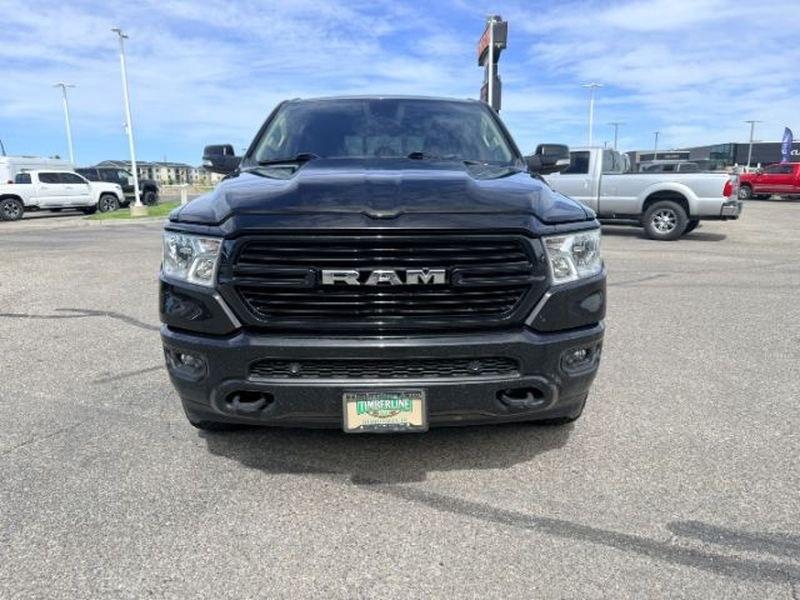 2020 Diamond Black Crystal Pearlcoat /Diesel Gray/Black Ram 1500 Big Horn (1C6SRFMM1LN) with an V6, 3.0L engine, 8-speed automatic transmission, located at 1175 N Woodruff Ave, Idaho Falls, ID, 83401, 43.506901, -111.999657 - <b>Vehicle Details</b><br>Versatility, capability, and comfort come together in this pre-owned 2020 Ram 1500 Big Horn Crew Cab 4x4 with the 6'4" Box, now available in Idaho Falls, ID. Powered by a 3.0L V6 Diesel engine and equipped with 4WD, this Ram is built to handle daily driving, weekend towing,- Photo#8