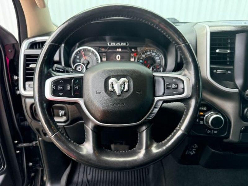2020 Diamond Black Crystal Pearlcoat /Diesel Gray/Black Ram 1500 Big Horn (1C6SRFMM1LN) with an V6, 3.0L engine, 8-speed automatic transmission, located at 1175 N Woodruff Ave, Idaho Falls, ID, 83401, 43.506901, -111.999657 - <b>Vehicle Details</b><br>Versatility, capability, and comfort come together in this pre-owned 2020 Ram 1500 Big Horn Crew Cab 4x4 with the 6'4" Box, now available in Idaho Falls, ID. Powered by a 3.0L V6 Diesel engine and equipped with 4WD, this Ram is built to handle daily driving, weekend towing,- Photo#14