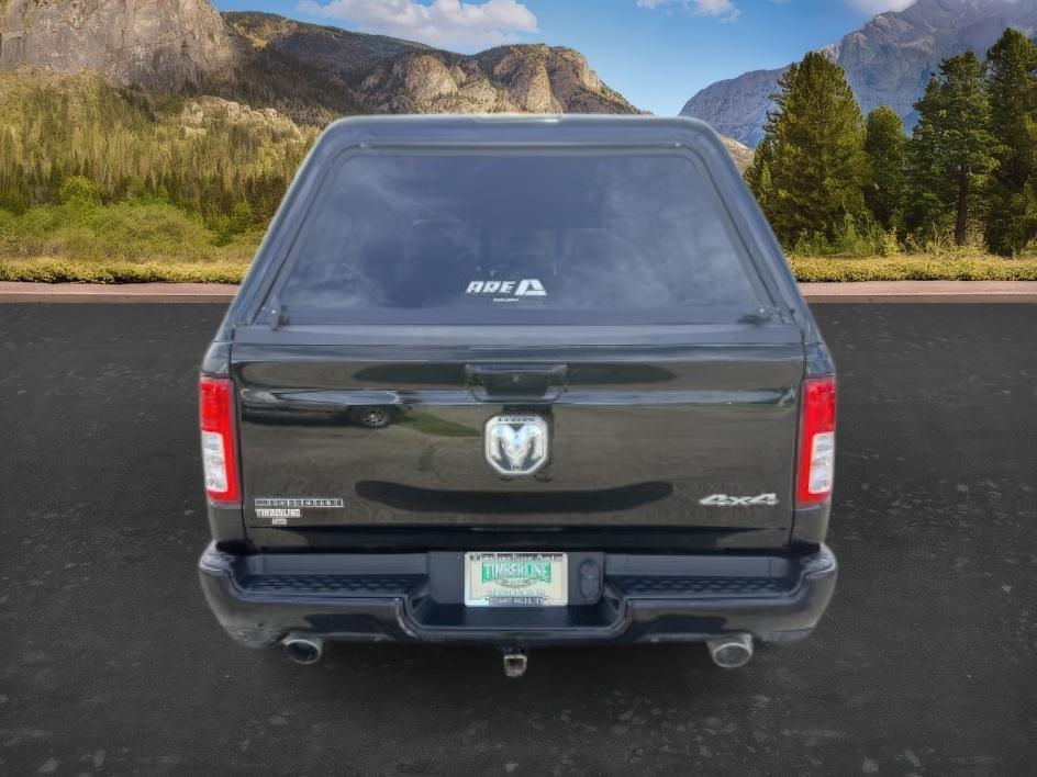 2020 BLACK /Diesel Gray/Black Ram 1500 Big Horn Crew Cab 4x4 6'4 Box (1C6SRFMM1LN) with an EcoDiesel 3L V-6 diesel direct injection engine, AUTOMATIC transmission, located at 1235 N Woodruff Ave., Idaho Falls, 83401, (208) 523-1053, 43.507172, -112.000488- Photo#3