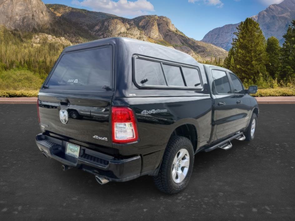 2020 BLACK /Diesel Gray/Black Ram 1500 Big Horn Crew Cab 4x4 6'4 Box (1C6SRFMM1LN) with an EcoDiesel 3L V-6 diesel direct injection engine, AUTOMATIC transmission, located at 1235 N Woodruff Ave., Idaho Falls, 83401, (208) 523-1053, 43.507172, -112.000488- Photo#5
