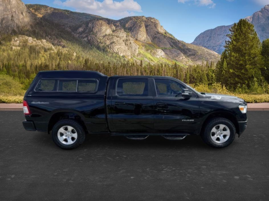 2020 BLACK /Diesel Gray/Black Ram 1500 Big Horn Crew Cab 4x4 6'4 Box (1C6SRFMM1LN) with an EcoDiesel 3L V-6 diesel direct injection engine, AUTOMATIC transmission, located at 1235 N Woodruff Ave., Idaho Falls, 83401, (208) 523-1053, 43.507172, -112.000488- Photo#6