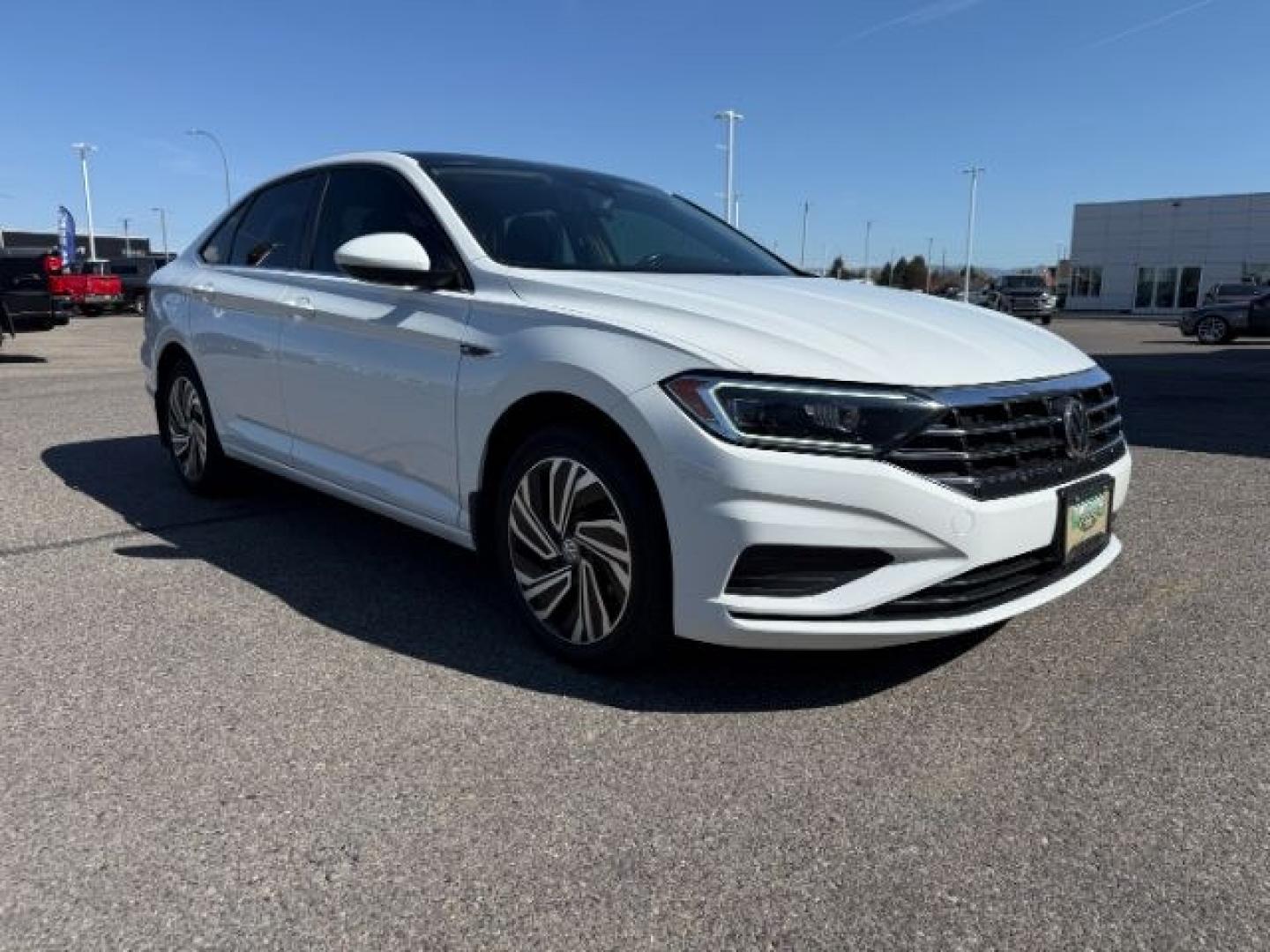 2021 WHITE /Titan Black Volkswagen Jetta 1.4T SEL (3VWE57BU6MM) with an 1.4L I-4 gasoline direct injection engine, AUTOMATIC transmission, located at 1235 N Woodruff Ave., Idaho Falls, 83401, (208) 523-1053, 43.507172, -112.000488 - Photo#34
