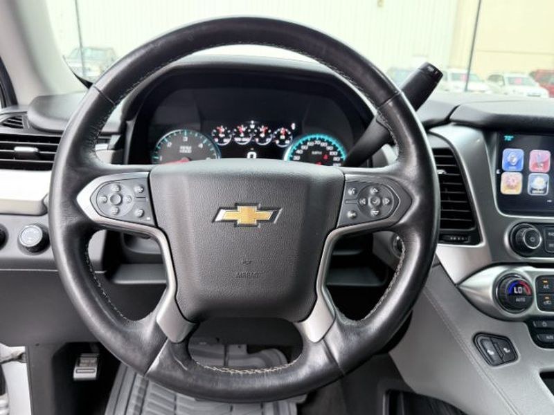2017 Silver Ice Metallic /Jet Black/Dark Ash Chevrolet Tahoe LT (1GNSKBKCXHR) with an V8, 5.3L engine, 6-speed automatic transmission, located at 1175 N Woodruff Ave, Idaho Falls, ID, 83401, 43.506901, -111.999657 - <b>Vehicle Details</b><br>Looking for a capable full-size SUV with premium comfort and proven performance? This pre-owned 2017 Chevrolet Tahoe LT 4WD is ready for your next adventure in Idaho Falls, ID. Powered by a robust V8 5.3L gasoline engine, this Chevrolet Tahoe delivers confident acceleration- Photo#17