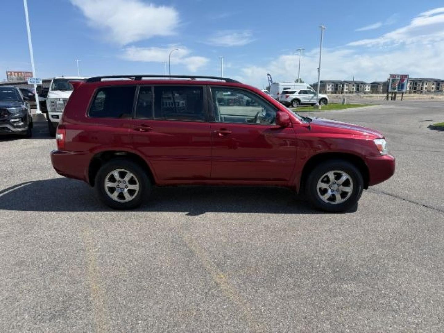 2007 RED /Ivory Toyota Highlander (JTEHP21A570) with an 33L V-6 DOHC engine, Automatic transmission, located at 1175 N Woodruff Ave, Idaho Falls, ID, 83401, 43.506901, -111.999657- Photo#30