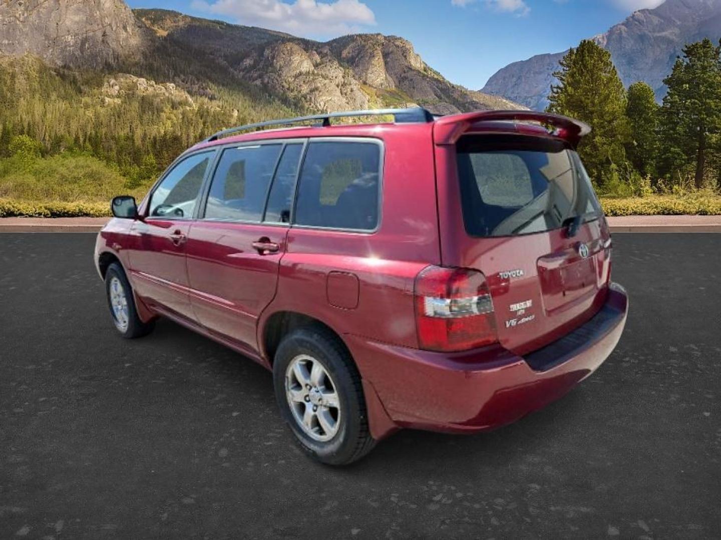 2007 RED /Ivory Toyota Highlander (JTEHP21A570) with an 33L V-6 DOHC engine, Automatic transmission, located at 1175 N Woodruff Ave, Idaho Falls, ID, 83401, 43.506901, -111.999657- Photo#2