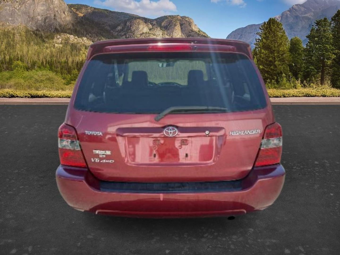 2007 RED /Ivory Toyota Highlander (JTEHP21A570) with an 33L V-6 DOHC engine, Automatic transmission, located at 1175 N Woodruff Ave, Idaho Falls, ID, 83401, 43.506901, -111.999657- Photo#3