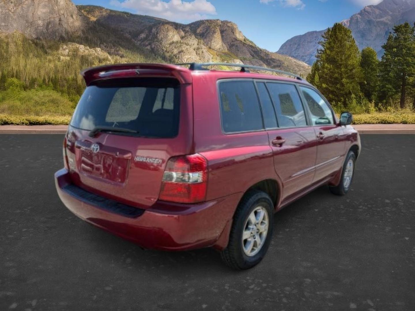 2007 RED /Ivory Toyota Highlander (JTEHP21A570) with an 33L V-6 DOHC engine, Automatic transmission, located at 1175 N Woodruff Ave, Idaho Falls, ID, 83401, 43.506901, -111.999657- Photo#6