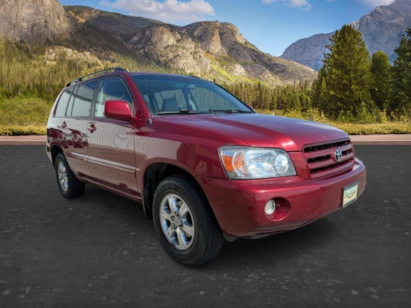 2007 RED /Ivory Toyota Highlander (JTEHP21A570) with an 33L V-6 DOHC engine, Automatic transmission, located at 1175 N Woodruff Ave, Idaho Falls, ID, 83401, 43.506901, -111.999657- Photo#8