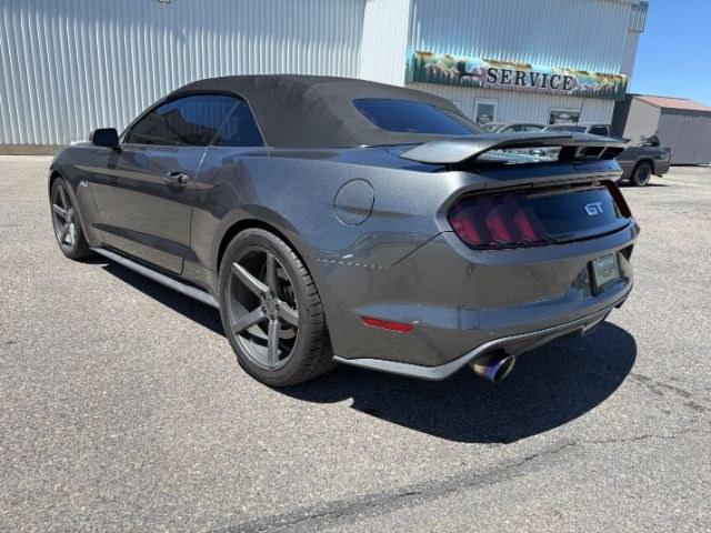 2015 GRAY /Ebony Ford Mustang GT Premium (1FATP8FF9F5) with an 5L V-8 DOHC engine, AUTOMATIC transmission, located at 1235 N Woodruff Ave., Idaho Falls, 83401, (208) 523-1053, 43.507172, -112.000488 - At Timberline Auto, finding a great deal on your next vehicle is always easy! Our experienced sales staff goal is to help find you the right vehicle at the right price! Our knowledgeable finance department has options for almost any credit score. We offer extended service contract options to prot- Photo#27