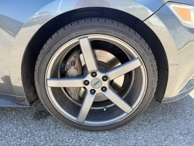 2015 GRAY /Ebony Ford Mustang GT Premium (1FATP8FF9F5) with an 5L V-8 DOHC engine, AUTOMATIC transmission, located at 1235 N Woodruff Ave., Idaho Falls, 83401, (208) 523-1053, 43.507172, -112.000488 - At Timberline Auto, finding a great deal on your next vehicle is always easy! Our experienced sales staff goal is to help find you the right vehicle at the right price! Our knowledgeable finance department has options for almost any credit score. We offer extended service contract options to prot- Photo#35