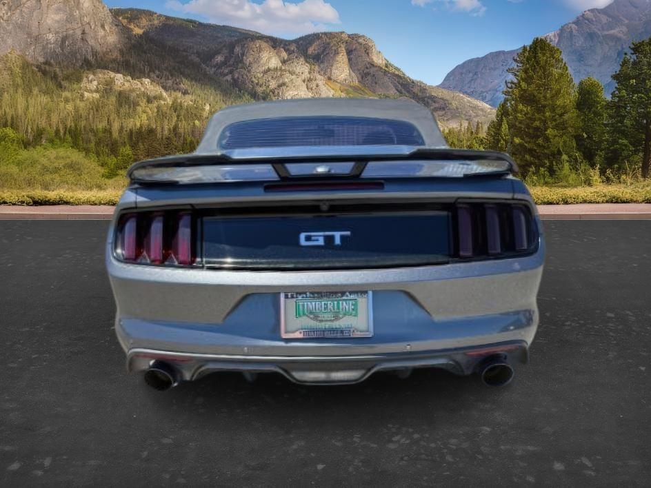 2015 GRAY /Ebony Ford Mustang GT Premium (1FATP8FF9F5) with an 5L V-8 DOHC engine, AUTOMATIC transmission, located at 1235 N Woodruff Ave., Idaho Falls, 83401, (208) 523-1053, 43.507172, -112.000488 - At Timberline Auto, finding a great deal on your next vehicle is always easy! Our experienced sales staff goal is to help find you the right vehicle at the right price! Our knowledgeable finance department has options for almost any credit score. We offer extended service contract options to prot- Photo#3