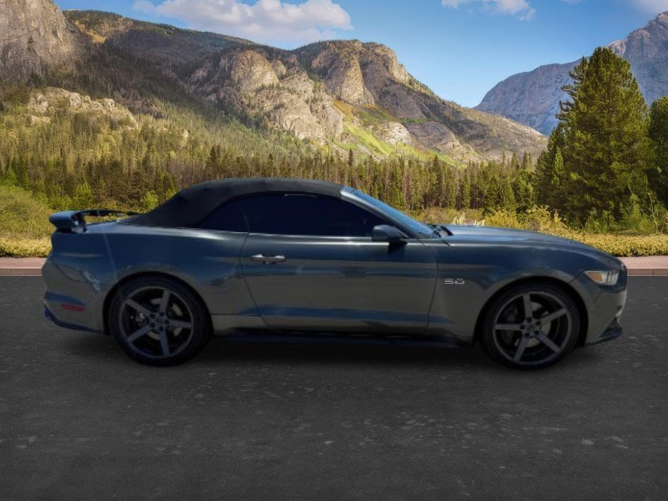 2015 GRAY /Ebony Ford Mustang GT Premium (1FATP8FF9F5) with an 5L V-8 DOHC engine, AUTOMATIC transmission, located at 1235 N Woodruff Ave., Idaho Falls, 83401, (208) 523-1053, 43.507172, -112.000488 - At Timberline Auto, finding a great deal on your next vehicle is always easy! Our experienced sales staff goal is to help find you the right vehicle at the right price! Our knowledgeable finance department has options for almost any credit score. We offer extended service contract options to prot- Photo#6