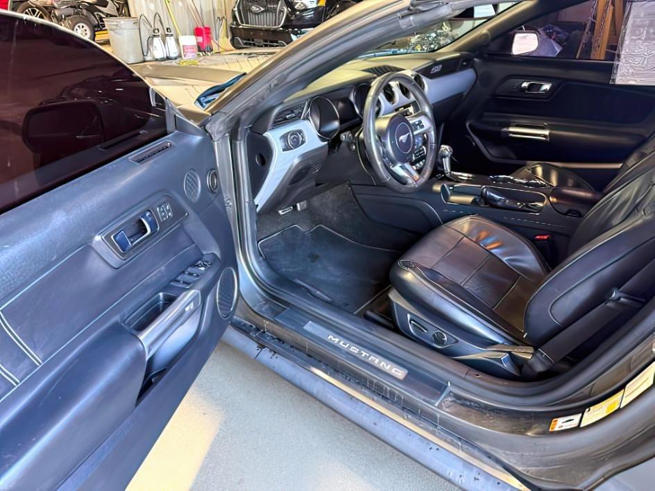 2015 GRAY /Ebony Ford Mustang GT Premium (1FATP8FF9F5) with an 5L V-8 DOHC engine, AUTOMATIC transmission, located at 1235 N Woodruff Ave., Idaho Falls, 83401, (208) 523-1053, 43.507172, -112.000488 - At Timberline Auto, finding a great deal on your next vehicle is always easy! Our experienced sales staff goal is to help find you the right vehicle at the right price! Our knowledgeable finance department has options for almost any credit score. We offer extended service contract options to prot- Photo#11